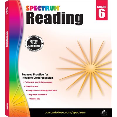 Spectrum Reading Workbook, Grade 6 Image 1