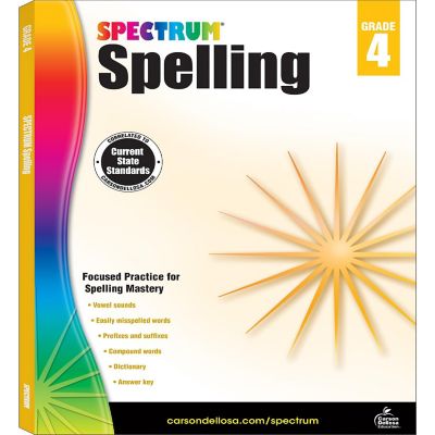 Spectrum Spelling, Grade 4 Image 1