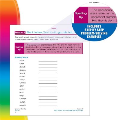 Spectrum Spelling, Grade 4 Image 3
