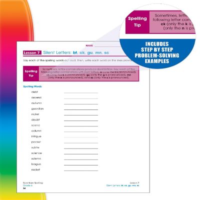 Spectrum Spelling, Grade 6 Image 3