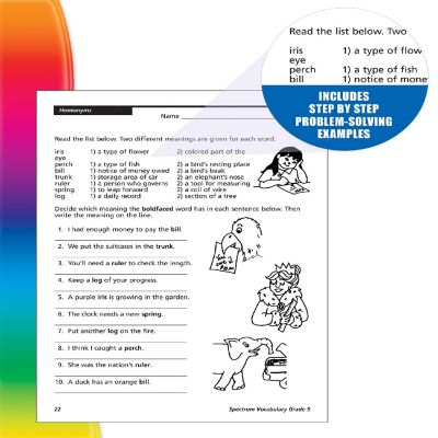 Spectrum Vocabulary, Grade 5 Image 3