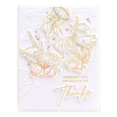 Spellbinders 3D Embossing Folder by Dawn Woleslagle-Cast Away Image 2