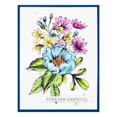 Spellbinders BetterPress Letterpress System Press Plates-Pressed Bouquet 1/Pkg Image 2