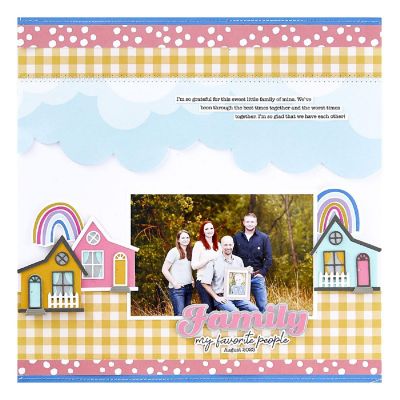 Spellbinders BetterPress Press Plate &amp; Die Set-Family Sentiments Image 2