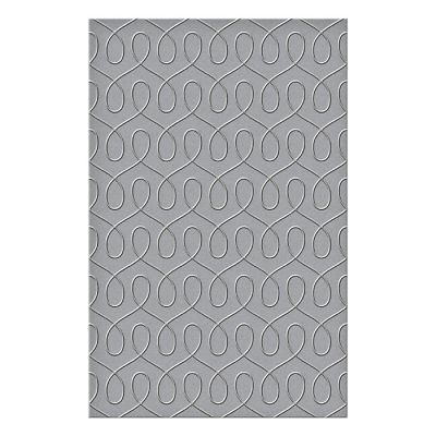Spellbinders Embossing Folder-Loops - Be Bold Image 1