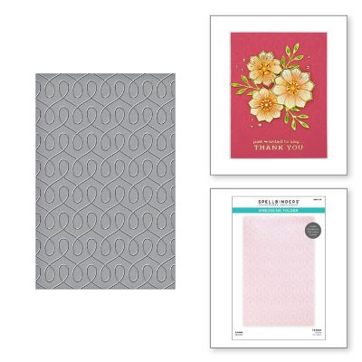 Spellbinders Embossing Folder-Loops - Be Bold Image 3