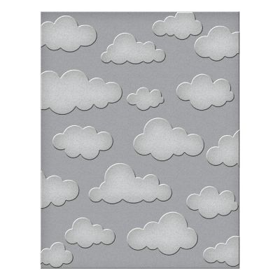 Spellbinders Embossing Folder-Open Road Head In The Clouds Image 1