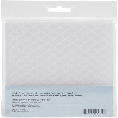 Spellbinders Embossing Folder-Scallops Image 1