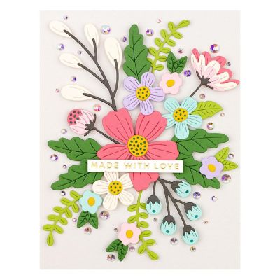 Spellbinders Etched Dies-Be Bold Blooms Image 2