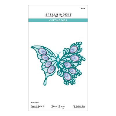 Spellbinders Etched Dies By Dawn Bibby-Peacock Butterfly Image 1