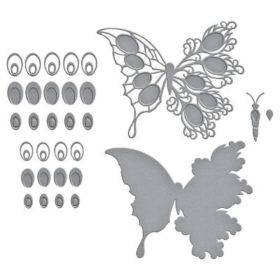 Spellbinders Etched Dies By Dawn Bibby-Peacock Butterfly Image 1
