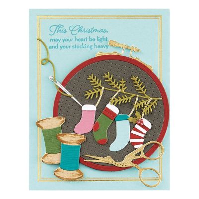Spellbinders Etched Dies By Nichol Spohr-Needleworker Tool Kit Image 2