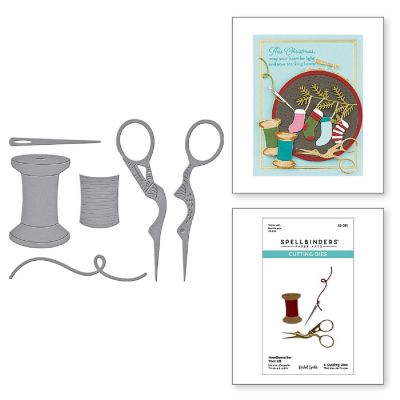 Spellbinders Etched Dies By Nichol Spohr-Needleworker Tool Kit Image 3