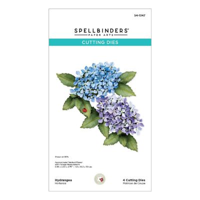 Spellbinders Etched Dies By Susan Tierney-Cockburn-Hydrangea Image 1