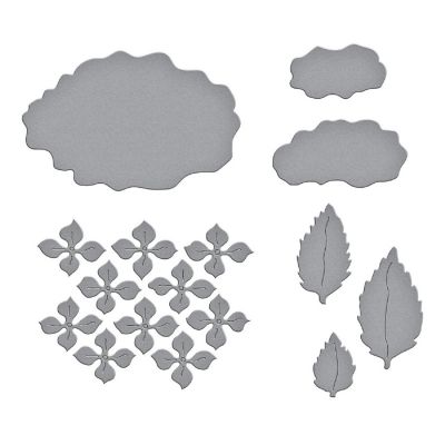 Spellbinders Etched Dies By Susan Tierney-Cockburn-Hydrangea Image 1