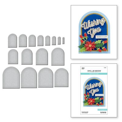 Spellbinders Etched Dies-Essential Arches Image 3