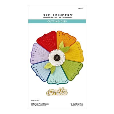 Spellbinders Etched Dies From Storytelling-Stitched Petal Bloom Image 1