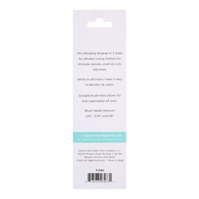 Spellbinders Mini Blending Brush Set-From Card Shoppe Essentials Image 2