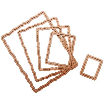 Spellbinders Nestabilities Dies-Deckled Rectangles Large Image 1