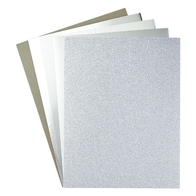 Spellbinders Treasured Cardstock 8.5"X11" 15/Pkg-Silver Image 1