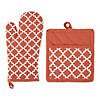 Spice Lattice Oven Mitt And Potholder Set Image 1
