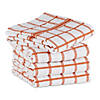 Spice Windowpane Terry Dishtowel 4 Piece Image 1