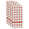 Spice Windowpane Terry Dishtowel 4 Piece Image 2