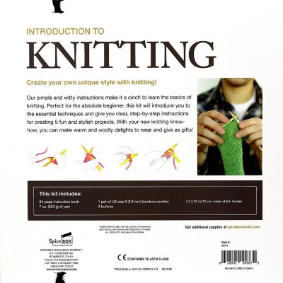Spicebox: Introduction To Knitting Kit Image 1