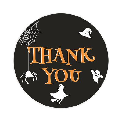 Spider Witch Ghost Halloween TY 2in 40pk Image 1
