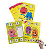 Spin, Write &amp; Show It Dry Erase Monsters Math Mats - 24 Pc. Image 1