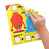 Spin Write Show It Dry Erase Monster Math Mats Kit -524 Pc. Image 1