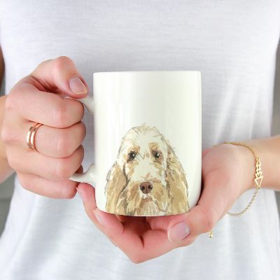 Spinone Italiano Up Close Ceramic Mug Image 1