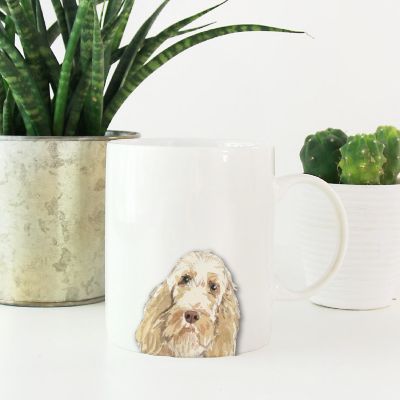 Spinone Italiano Up Close Ceramic Mug Image 2
