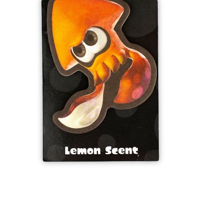 Splatoon Nintendo Baby Inkling Hanging Air Freshener, Lemon Scent Image 1