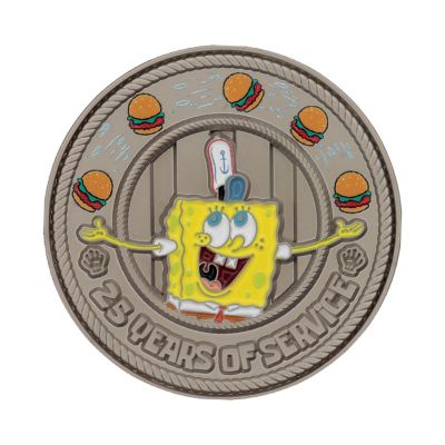 SpongeBob SquarePants 25th Anniversary Collector Coin Image 1