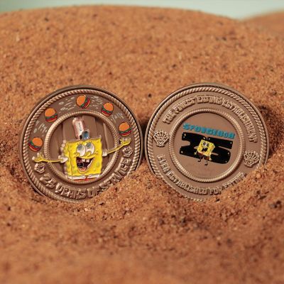 SpongeBob SquarePants 25th Anniversary Collector Coin Image 3