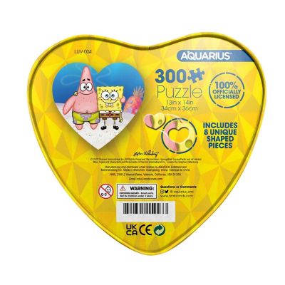 SpongeBob SquarePants and Patrick 300 Piece Jigsaw Puzzle Tin Image 1