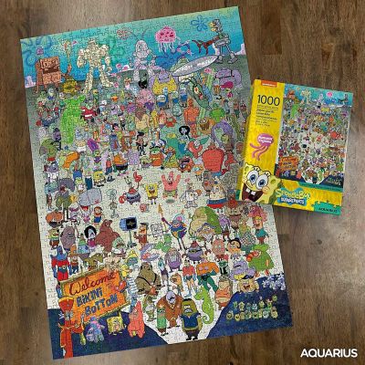 SpongeBob SquarePants Cast 1000 Piece Jigsaw Puzzle Image 2