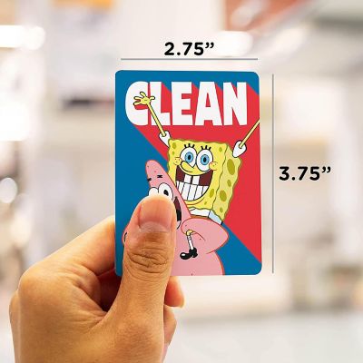SpongeBob SquarePants Double Sided Dishwasher Magnet Image 2