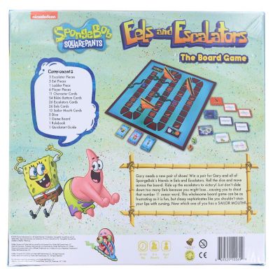 Spongebob SquarePants Eels and Escalators Board Game Image 2