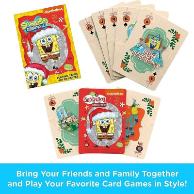 SpongeBob SquarePants Holidays Playing Cards Image 1
