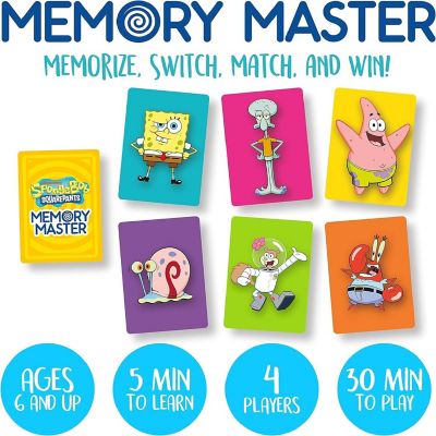 SpongeBob SquarePants Memory Master Card Game Image 1