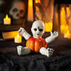 Spooky Doll Pumpkin Poke-Ins Halloween Decoration - 5 Pc. Image 1