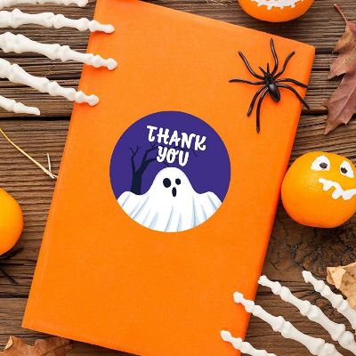 Spooky Ghost Halloween TY 2in 40pk Image 2