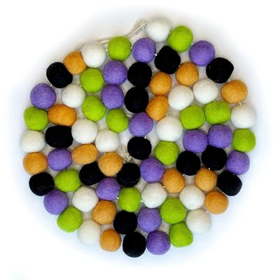 Spooky Halloween Felt Garland 6ft Image 1