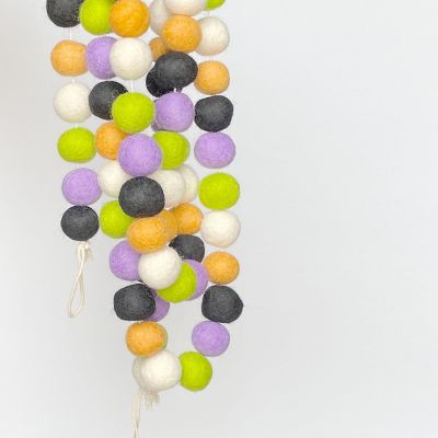 Spooky Halloween Felt Garland 6ft Image 2
