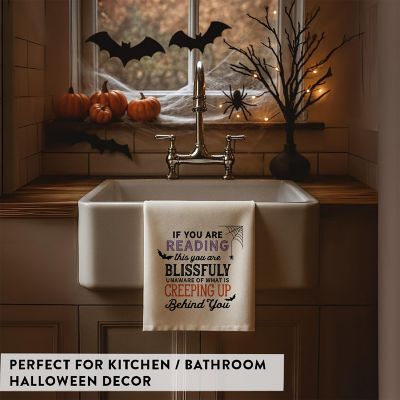 Spooky Kitchen Towel Blissfully Unaware Image 2