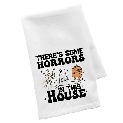 Spooky Kitchen Towel There's Some Horror Image 3