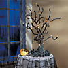 Spooky Lighted Lace Curtain Panel Halloween Decoration Image 3