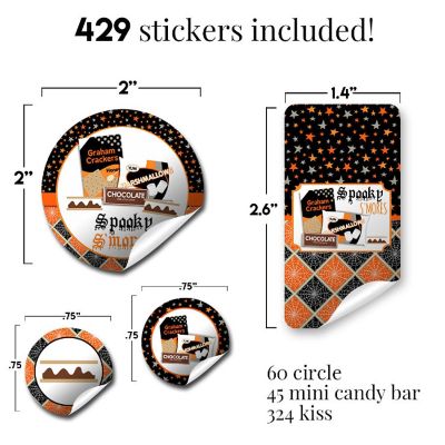 Spooky S'more Sticker Bundle 429pc. by AmandaCreation Image 3